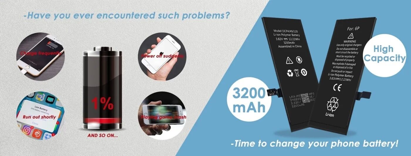 De Telefoonbatterij van de lithiumcel